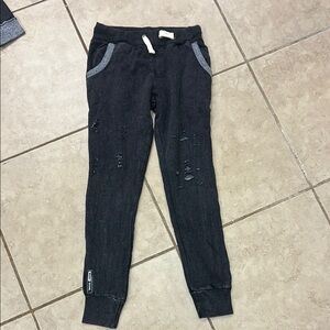 Vintage Havana- Stylish Black Kids Joggers
